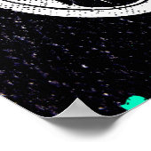 Poster Coloré Bmx - Vélo Bmx - Vélo Bmx (Coin)