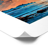 Poster Coloré captivant Nautique vieux navire (Coin)