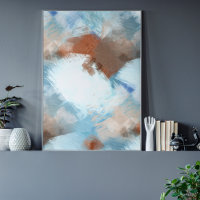 Coloré Chic Abstrait Fusion Art