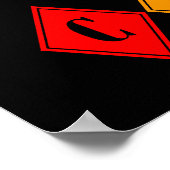 Poster coloré coloré. v2. (Coin)