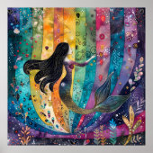 POSTER COLORÉ DE FLEUVE ENCHANTÉE (Devant)