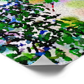 Poster coloré en aquarelle "Tree Hug" (Coin)