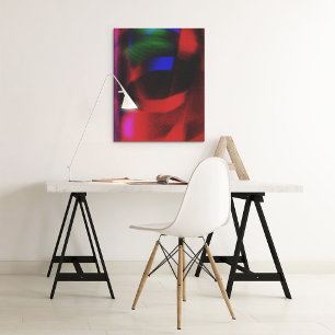 Poster coloré Gradient Vintage Gradient coloré