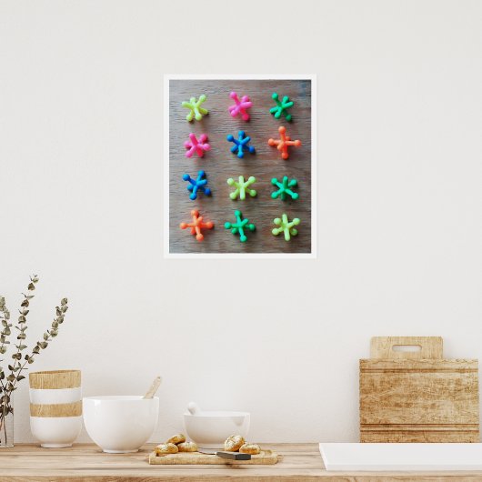 Poster coloré Jacks (Cuisine)