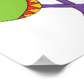 Poster coloré Maracas (Coin)