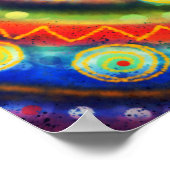 Poster coloré moderne bon ami Inspirivity (Coin)