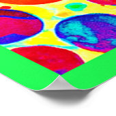 Poster Coloré Motif élégant et chic (Coin)