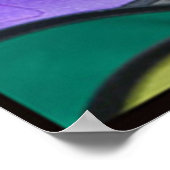 Poster coloré Pinwheel (Coin)