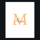 Poster Coloré simple minimal ajouter votre image texte<br><div class="desc">belle conception</div>