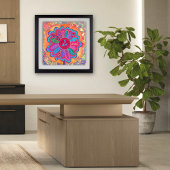 Poster Coloré Vous Êtes Fleur Inspiration Classe