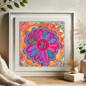 Poster Coloré Vous Êtes Fleur Inspiration Classe