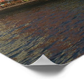 Poster coloré Willemstad Curacao (Coin)