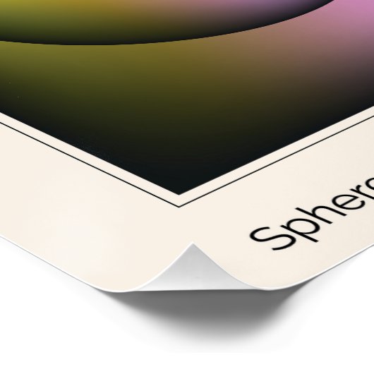 Poster Colored Spheres (Coin)