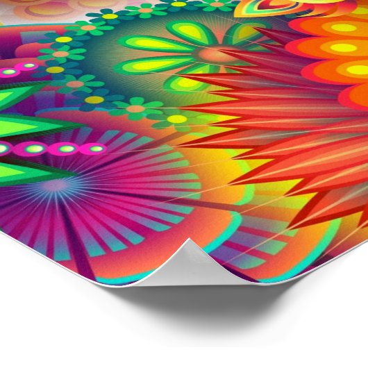 Poster Colorful Abstract 8 (Coin)