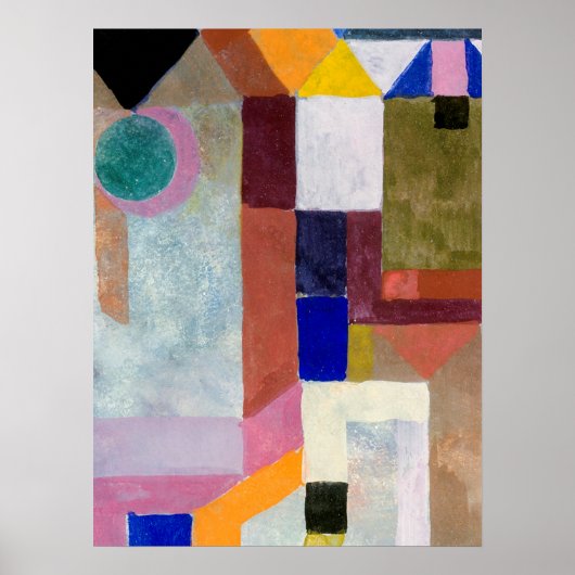 Poster Colorful Architecture (Devant)