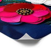 Poster Colorful Cat and Butterfly (Coin)