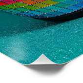 Poster Colorful Disco Helmet Print. (Coin)