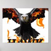 Poster Colorful Exotic Bird Art – Vibrant Fantasy Wildlif (Devant)