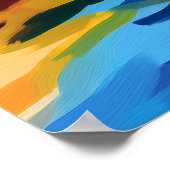 Poster Colorful Fauvist Amsterdam Canal Wall Art (Coin)