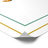 Poster Colorful Gods Grace Is Sufficient Clean Scripture (Coin)