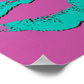 Poster Colorful Kissing Lips (Coin)