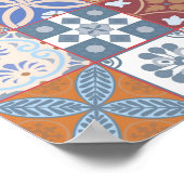 Poster Colorful Moroccan (Coin)