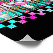 Poster Colorful Preppy Nutcracker Design For Christmas Lo (Coin)