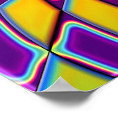 POSTER COLORFUL RETRO CROSS (Coin)