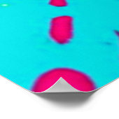 Poster Colorful Retro Peace Sign (Coin)