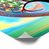 Poster Colorful Tree of Life (Coin)