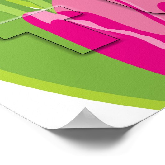 Poster Colorful Tulips (Coin)