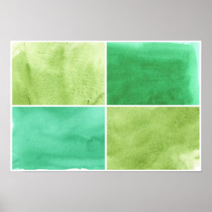 Poster colorful watercolor background for your 6