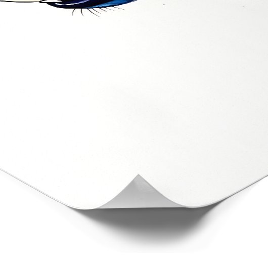 Poster Colorful Wolf (Coin)