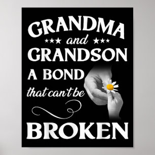 Poster Coloriage Tendance Grand-mère Et Petit-fils Un Lie
