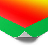 Poster Colors de Rainbow (Coin)