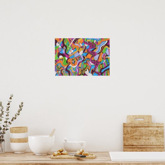 Poster "Colorscape" 19x13 (Cuisine)
