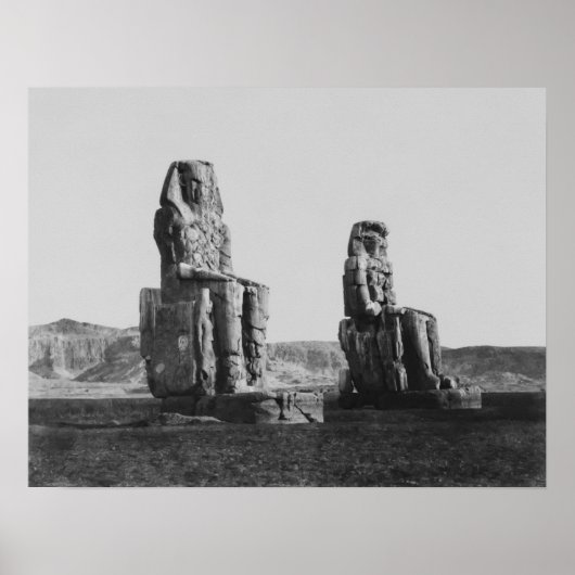 POSTER COLOSES THEBES - 1851 (Devant)