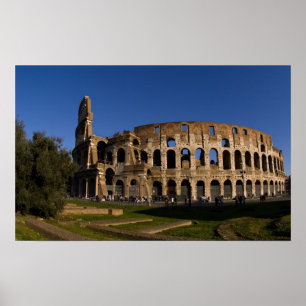 Poster Colossée célèbre à Rome Italie Monument 2