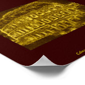 Poster Colosseo Neon Color Art (Coin)
