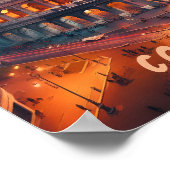 Poster Colosseum Rome Italie Vintage voyage (Coin)