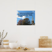 Poster Colossiens 3:17 Et quoi que vous fassiez, si... (Cuisine)