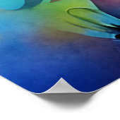 Poster Colourful Sunflower (Coin)