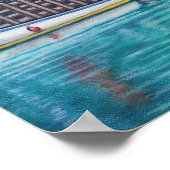 Poster Colours of Quidi Vidi, Newfoundland by Lisa Lorenz (Coin)