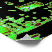 Poster Columbia, Caroline du Sud en graffiti (Coin)