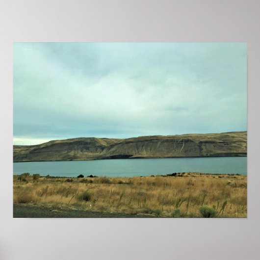 Poster Columbia River, Arlington, Oregon (Devant)