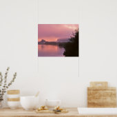 Poster Columbia River Gorge, Sunrise, OU (Cuisine)