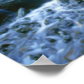 Poster Columbia River Waterfall Fine Photo (Coin)