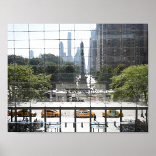 Poster Columbus Circle New York City Photo