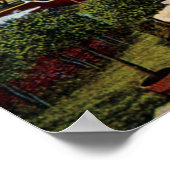 Poster Columbus Indiana La Maison de la famille Irwin (Coin)