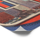 Poster Columbus, Ohio - Scènes de grandes lettres (Coin)